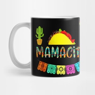 Mamacita Taco Mexican Fiesta Cactus Cinco De Mayo Mug